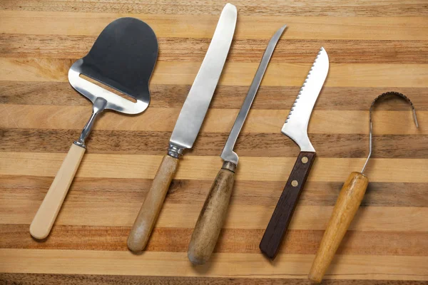 Different types of knives — Stock Photo, Image