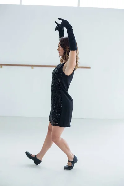 댄서 연습 현대 무용 — 스톡 사진