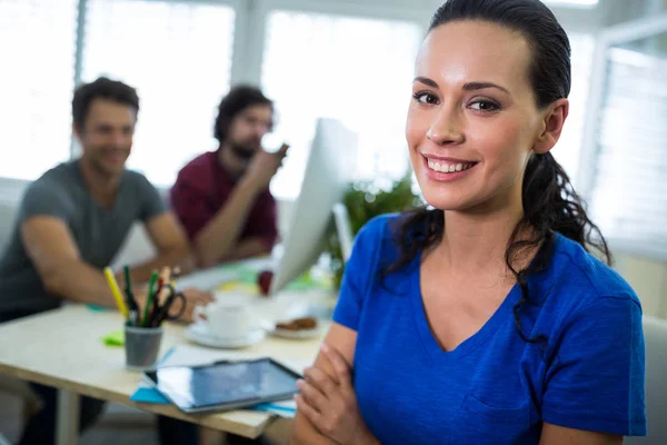 Smiling business executive — Stock Photo, Image