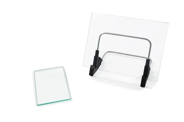 Zwei rechteckige Glasscheiben — Stockfoto