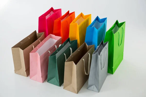 Bolsas de compras coloridas — Foto de Stock