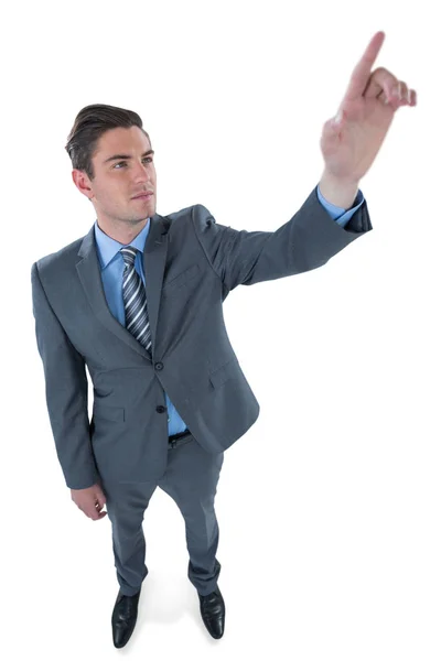Businessman using digital screen — Stock Photo, Image