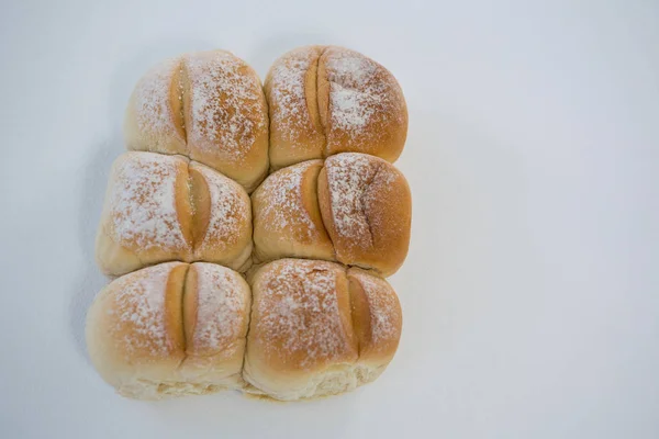 Bread loaves on white — Stock Photo, Image