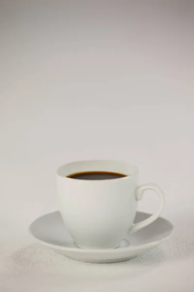 Tazza di caffè nero — Foto Stock