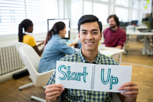 Diario ejecutivo de la empresa masculina — Foto de Stock