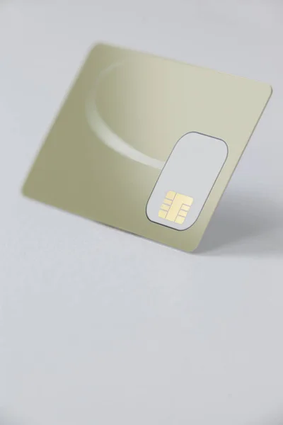 Smart card on white background — Stock Photo, Image