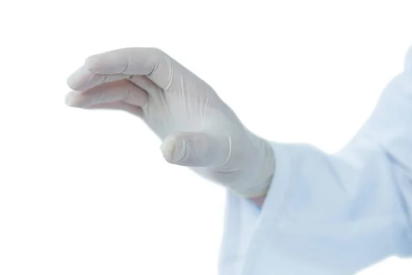 Mannelijke arts gebaren — Stockfoto