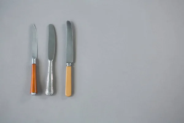 Variety of spread knife — Stock Photo, Image