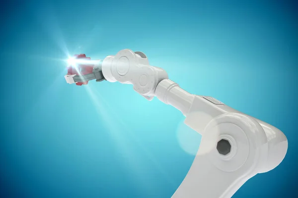 Engranaje de sujeción brazo robótico —  Fotos de Stock