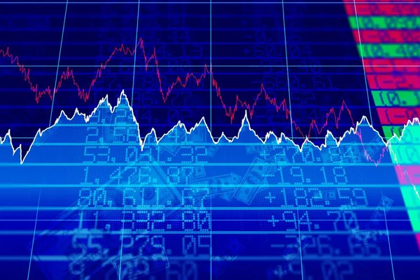 Aktien und Aktien — Stockfoto