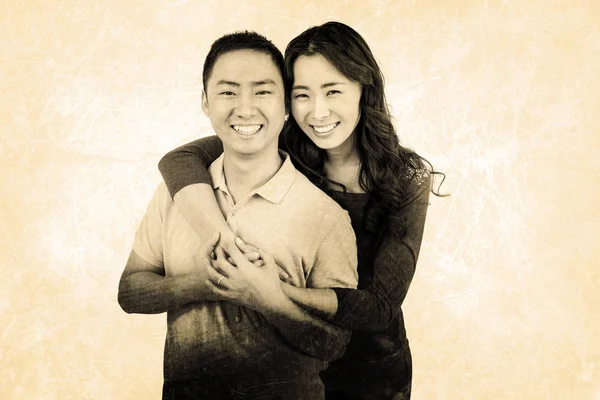 Portret van vrolijke paar — Stockfoto