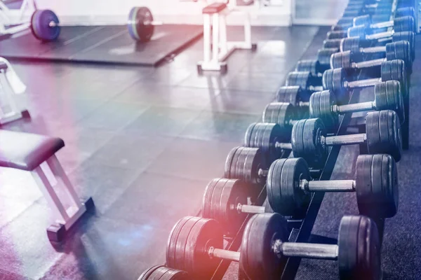 Close up of some Dumbbells — Stock Photo, Image