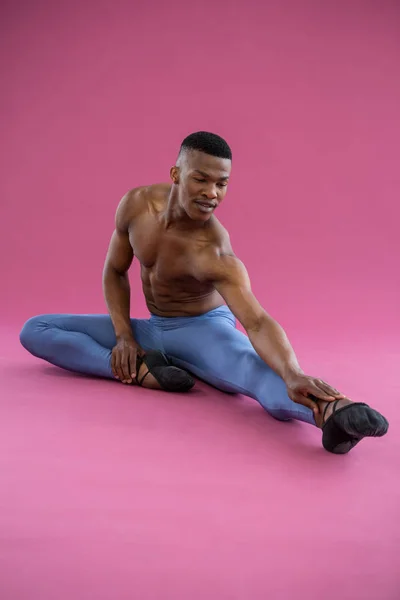 Ballerino pratik bale dans — Stok fotoğraf