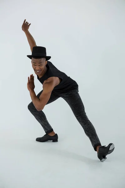 Porträtt av dansare utövar Dans — Stockfoto