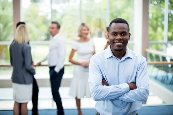 Male business executive at conference center — Stock Photo, Image
