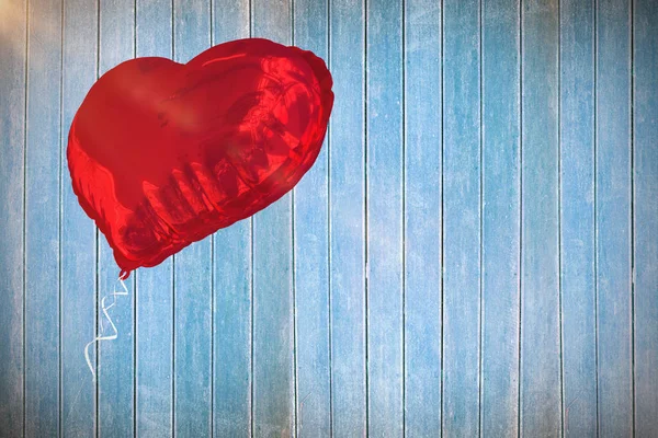 Red heart balloon — Stock Photo, Image