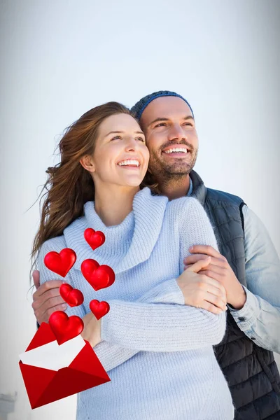 Couple embracing each other — Stock Photo, Image