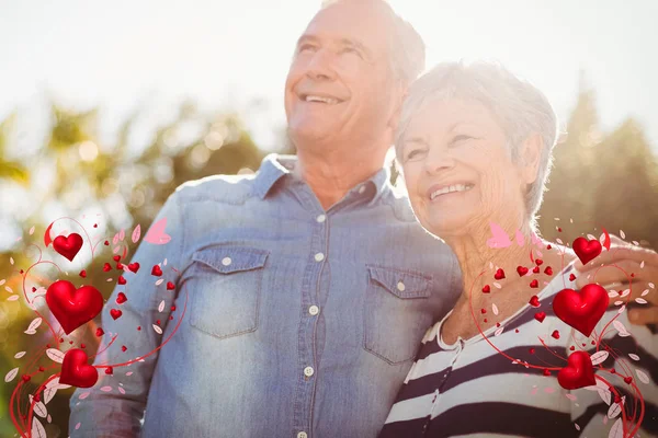 Alegre pareja mayor — Foto de Stock