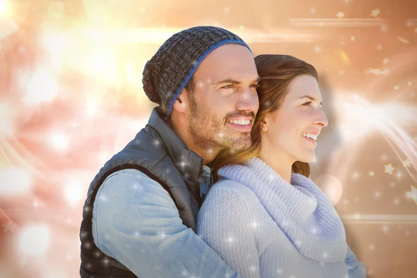 Couple looking away — Stock Photo, Image