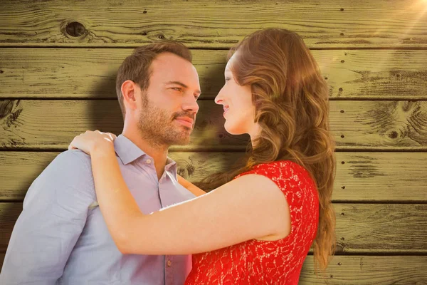 Par som tittar på varandra — Stockfoto