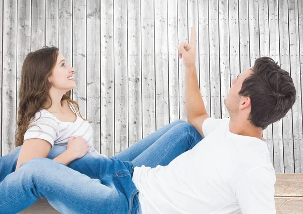 Casal se divertindo — Fotografia de Stock