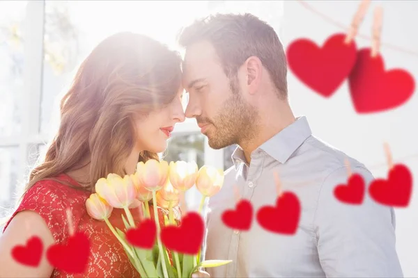 Couple embracing each other — Stock Photo, Image