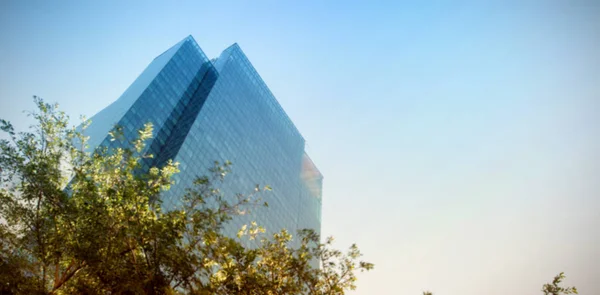 Buildings against clear sky — Stock Photo, Image