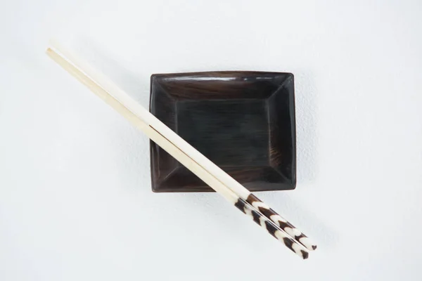 Chopsticks with bowl — Stock Photo, Image