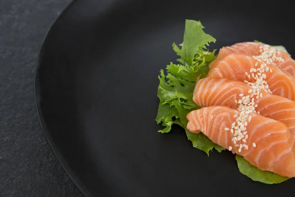 Sashimi served on plate — Stock Photo, Image