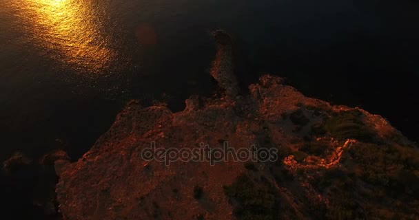 Vista do belo mar — Vídeo de Stock