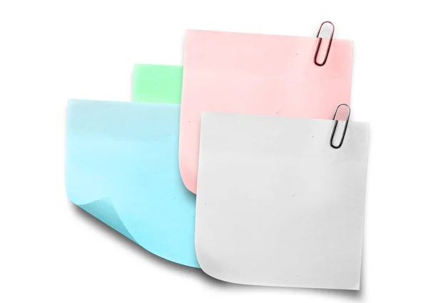 Image composite de Sticky Note colorée — Photo