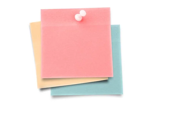 Sticky Note sur un fond blanc neutre — Photo