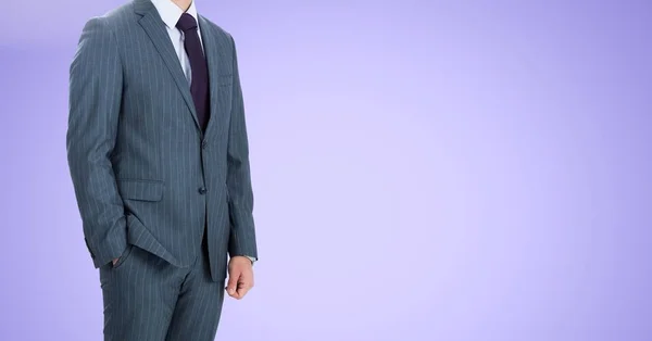 Businessman Torso against neutral background — Stock Photo, Image