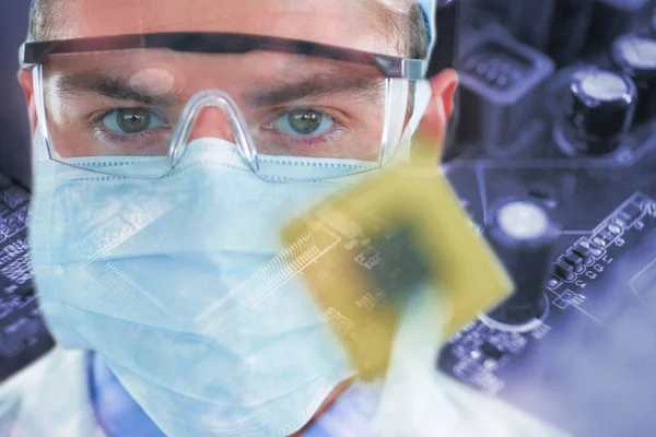 Doctor in protective glasses — Stock Photo, Image