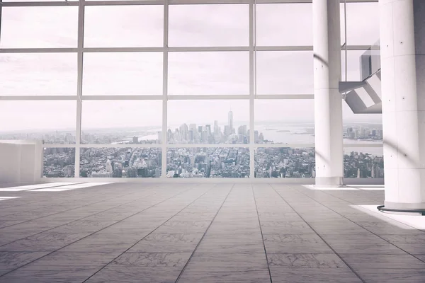 Ventanas con vistas a ciudad — Foto de Stock