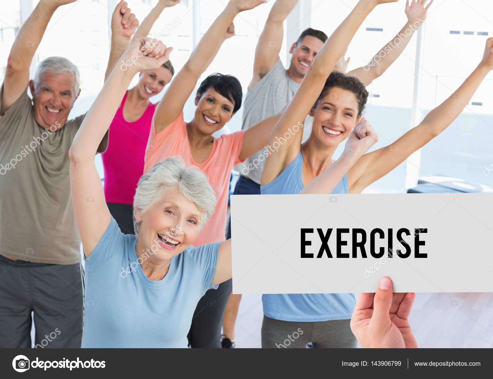 imagenes de personas haciendo ejercicios aerobicos