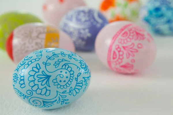 Colorful Easter eggs — Stock Photo, Image