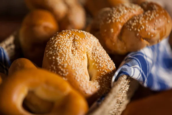 Close-up of baked sweet foods — Stock Photo, Image