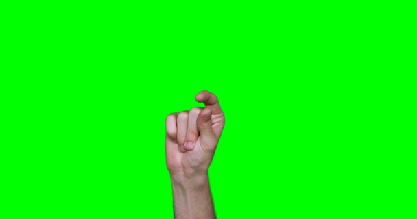 Рука рішень символ — стокове відео