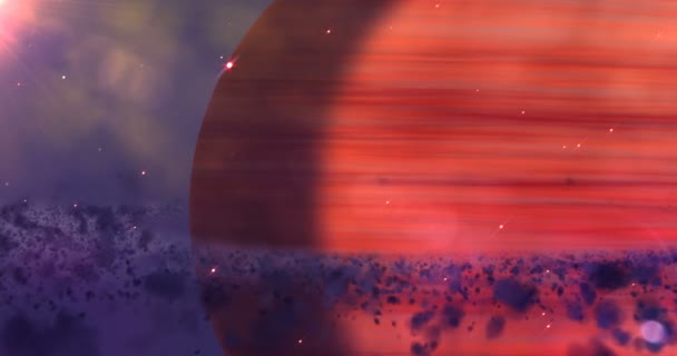 Sun in solar system — Stock Footage Sun in solar system Stock Footage