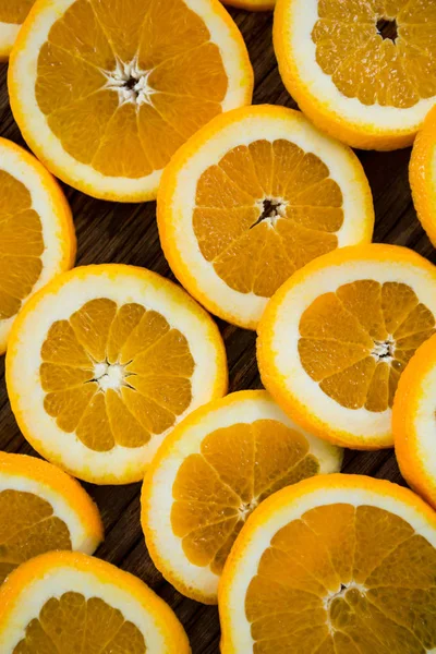 Nahaufnahme Orangenscheiben — Stockfoto