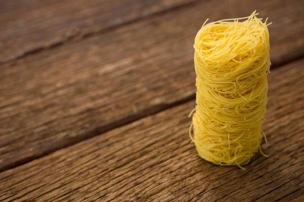 Pila di pasta capellini — Foto Stock