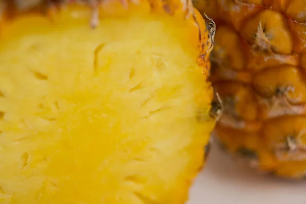 Az ananász közeli felvétele — Stock Fotó