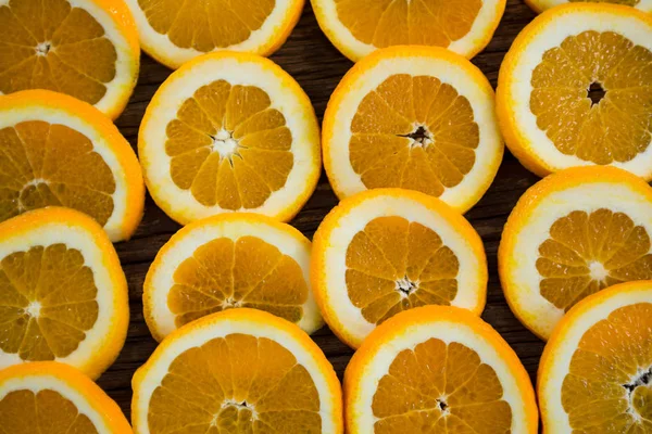 Potongan oranye close-up — Stok Foto