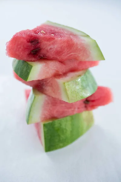 Stack of watermelon slices Stock Picture