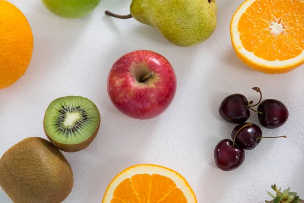 Close-up of various types of fruits — Stock Photo, Image