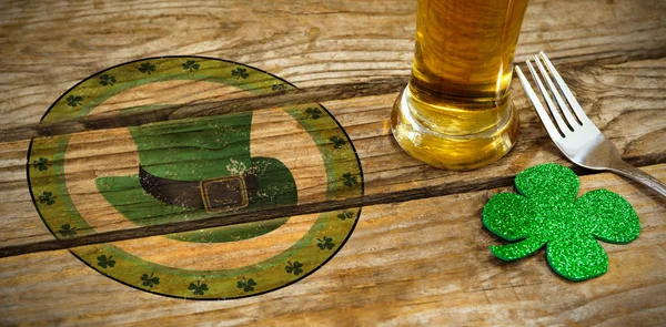 St Patrick Day kapelusz zielony symbol — Zdjęcie stockowe
