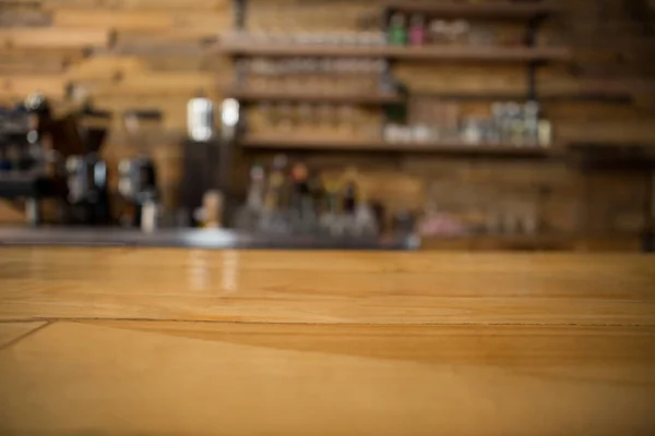 Contador vacío en la cafetería —  Fotos de Stock