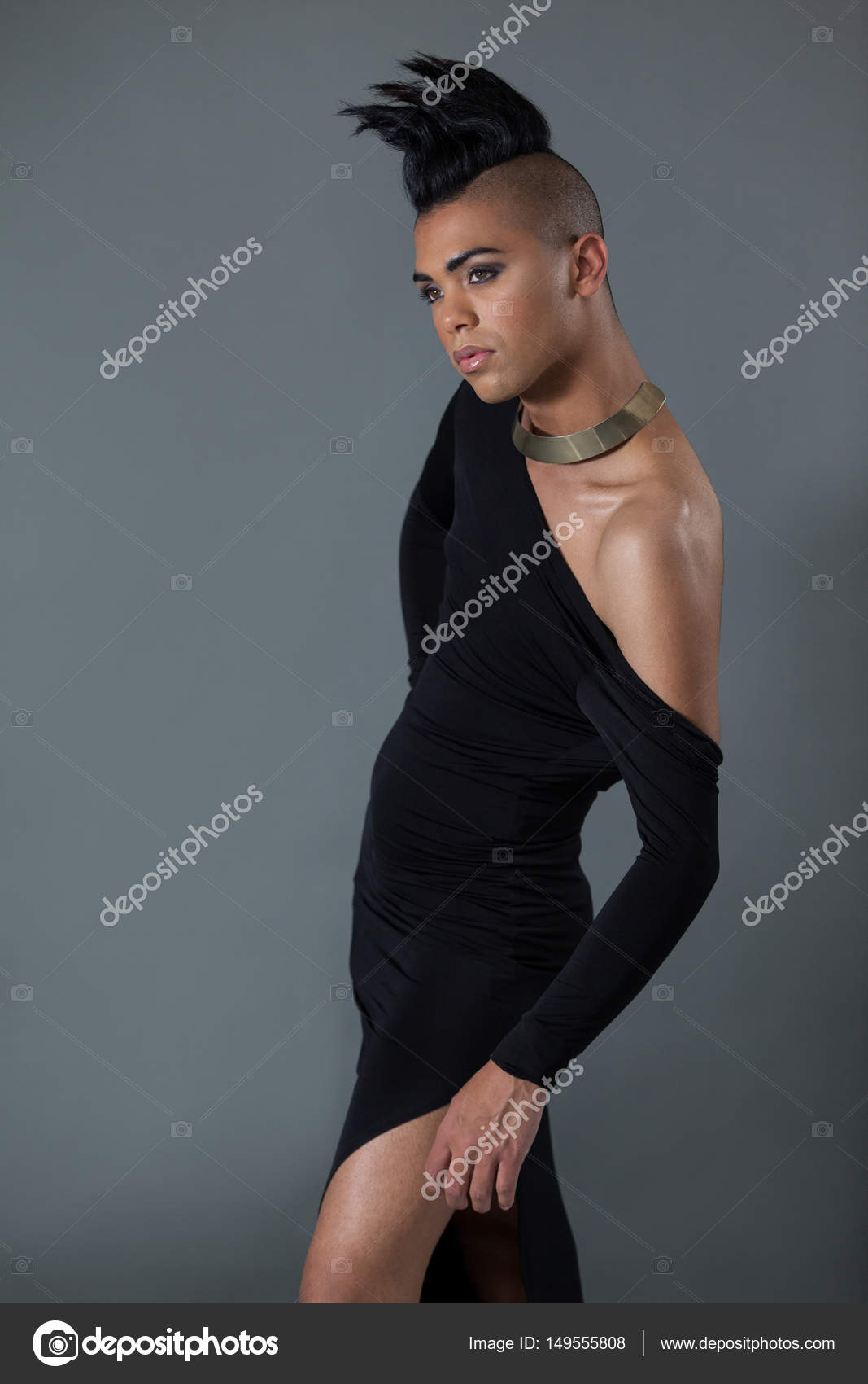 Images Half Shaved Short Haircut Transgender With Half Shaved