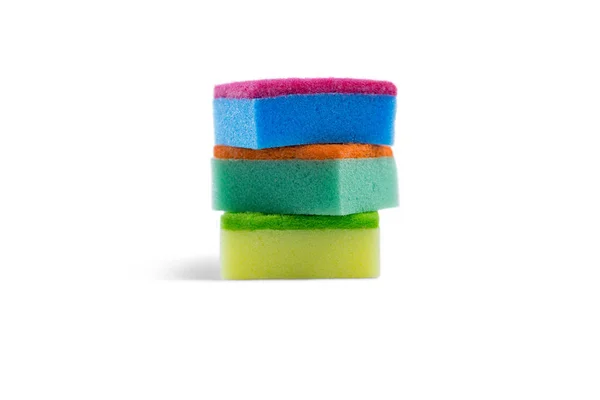 Close up de esponja colorida — Fotografia de Stock